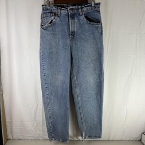 Vintage Levis 560 Jeans Mens 32x32 Blue Loose Tapered‎ Distressed Made USA 90s
